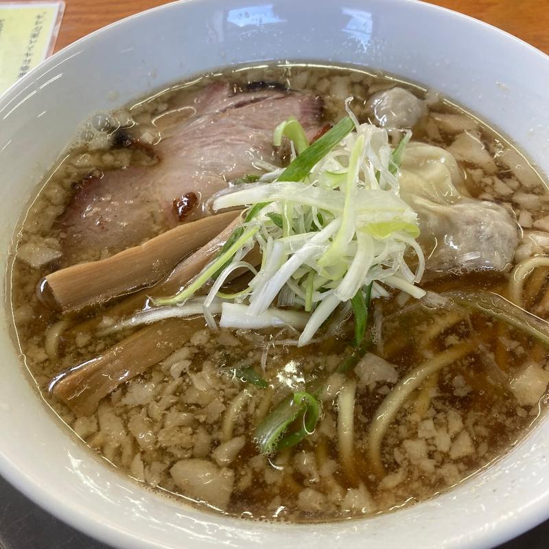 煮干し香る生姜スープの中華そば(栃木中華そば 神志)