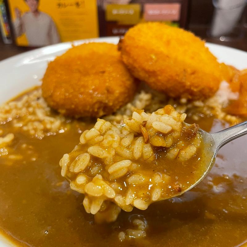 クリームコロッケカレー(CoCo壱番屋 津駅南店 （ココイチバンヤ）)