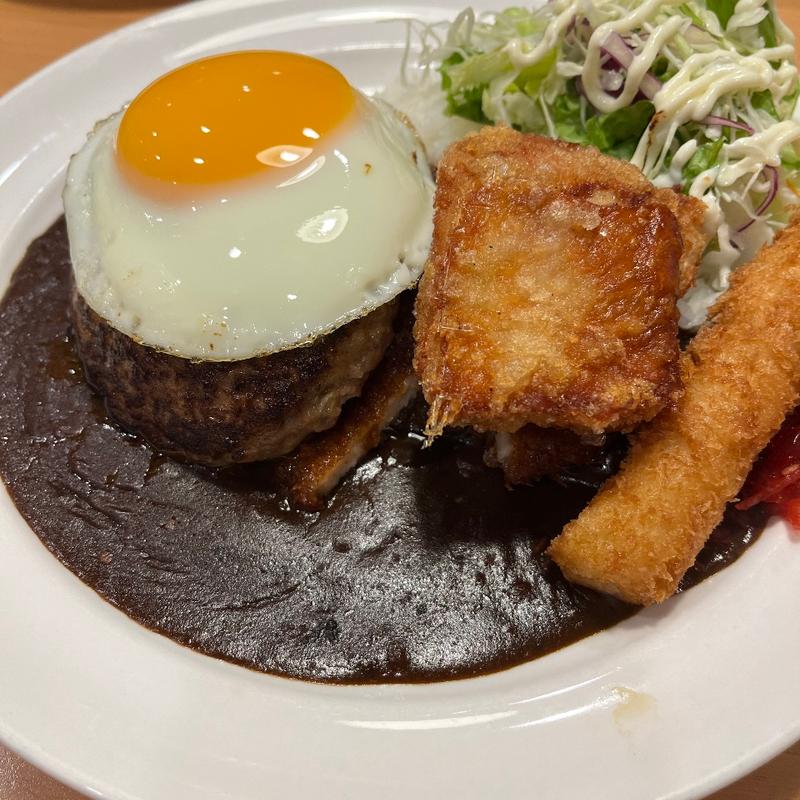 金沢カレーガスト本気盛り(ガスト 片江店 )
