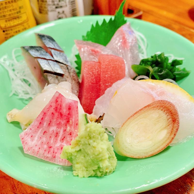 本日の刺身五点盛り(じゅんちゃん 新潟駅前店 )