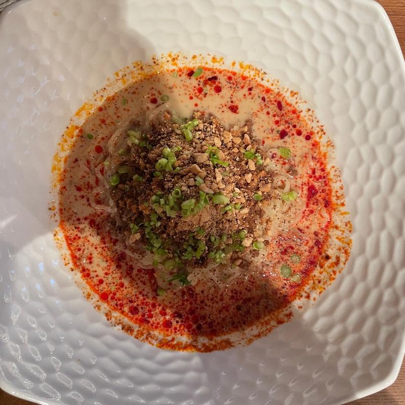 冷やし担々麺(しゃぶしゃぶ シャ豚ブリアン)