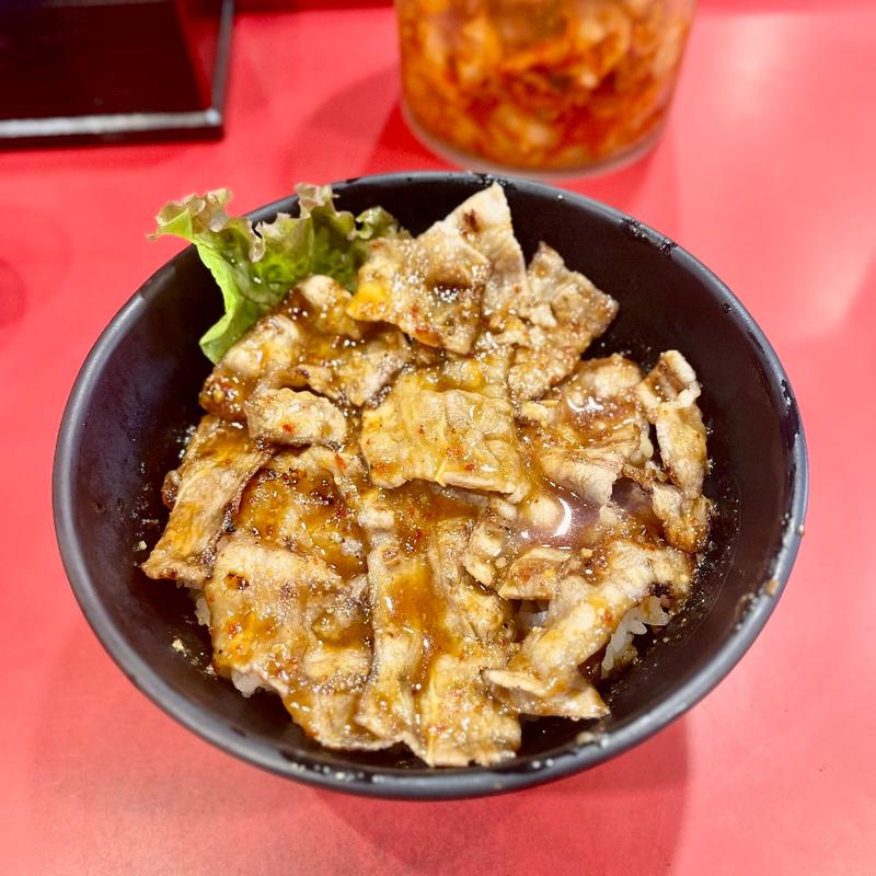 カルビ丼(焼肉丼 十番)
