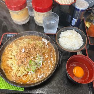 坦々ドラゴン（坦々味）(濃厚豚骨ラーメン 竹三郎)