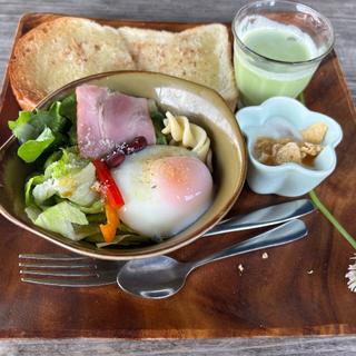 モーニング(ログカフェコットンタイム)