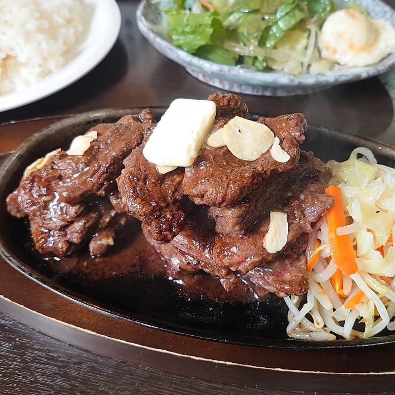 ステーキ450gセット(ステーキ居酒屋チャンプ)