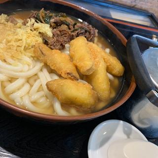 肉ごぼううどん（大盛）(牧のうどん　新宮店)