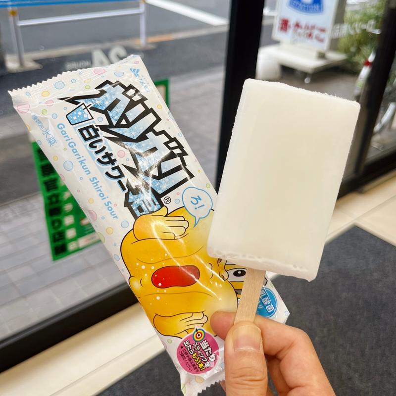 ガリガリ君白いサワー（棒）(赤城乳業㈱ 深谷工場)