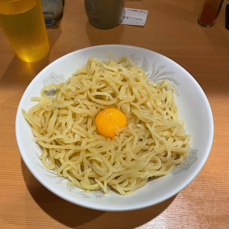 冷やし油そば(北千住煮干中華蕎麦かれん)