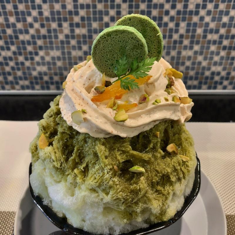 ピスタチオ(フレンチかき氷専門店「グラスラパン」)