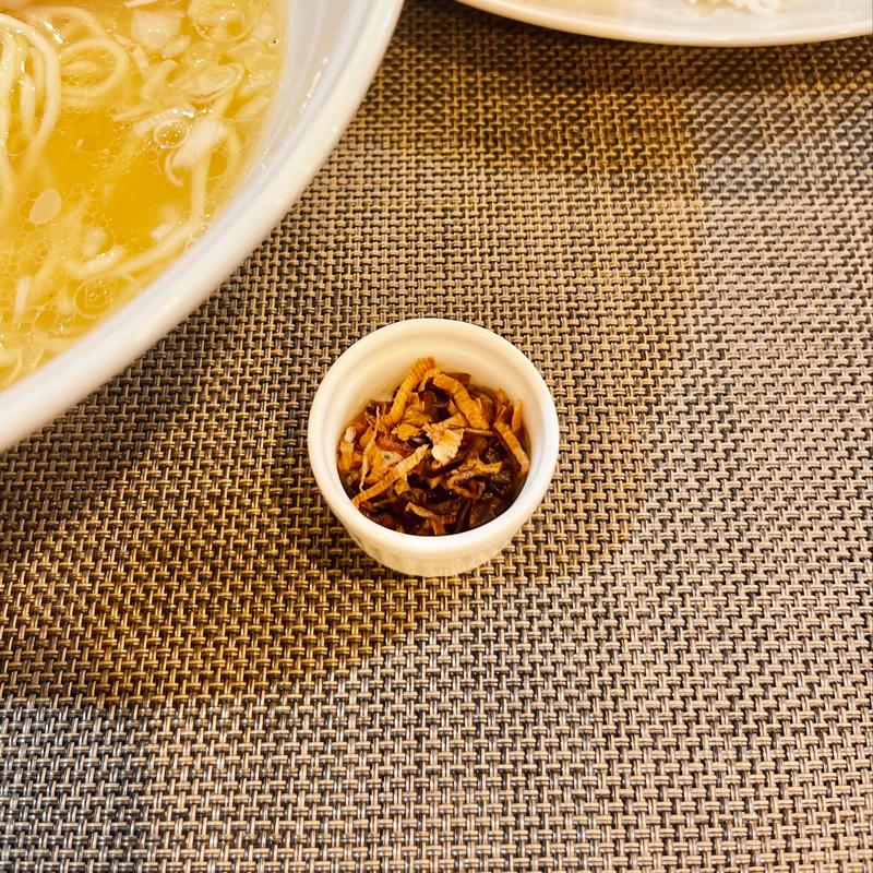 揚げネギ(らーめん穀雨)