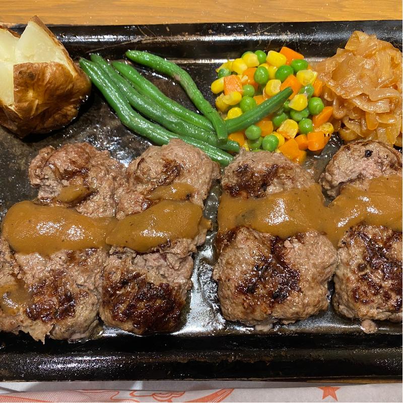 タブルハンバーグ(ハングリータイガー ららぽーと海老名店)