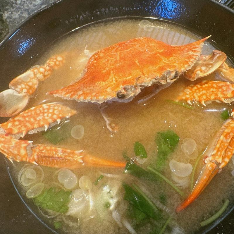 蟹汁(廻鮮寿司 すし松)