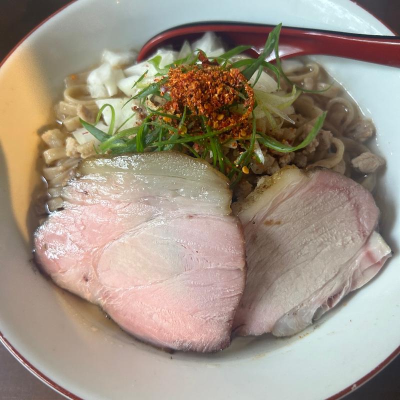 ピリ辛せあぶらニンニクまぜそば(晴耕雨読)