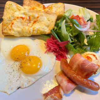 ドンキースペシャルブレックファスト(びっくりドンキー清田店)