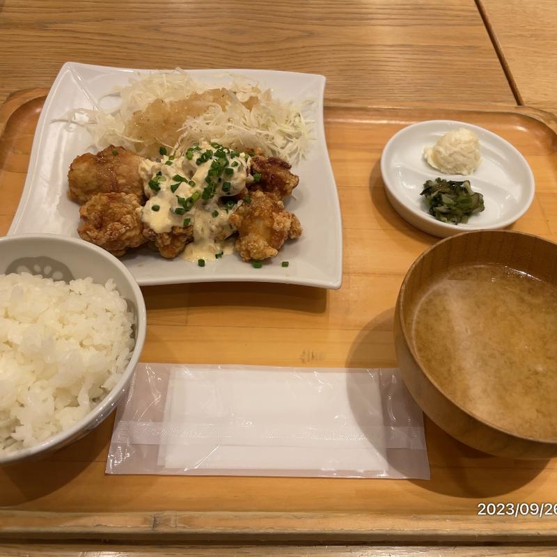 とり唐揚げみそタルタル(おぼんdeごはん 海老名食堂)