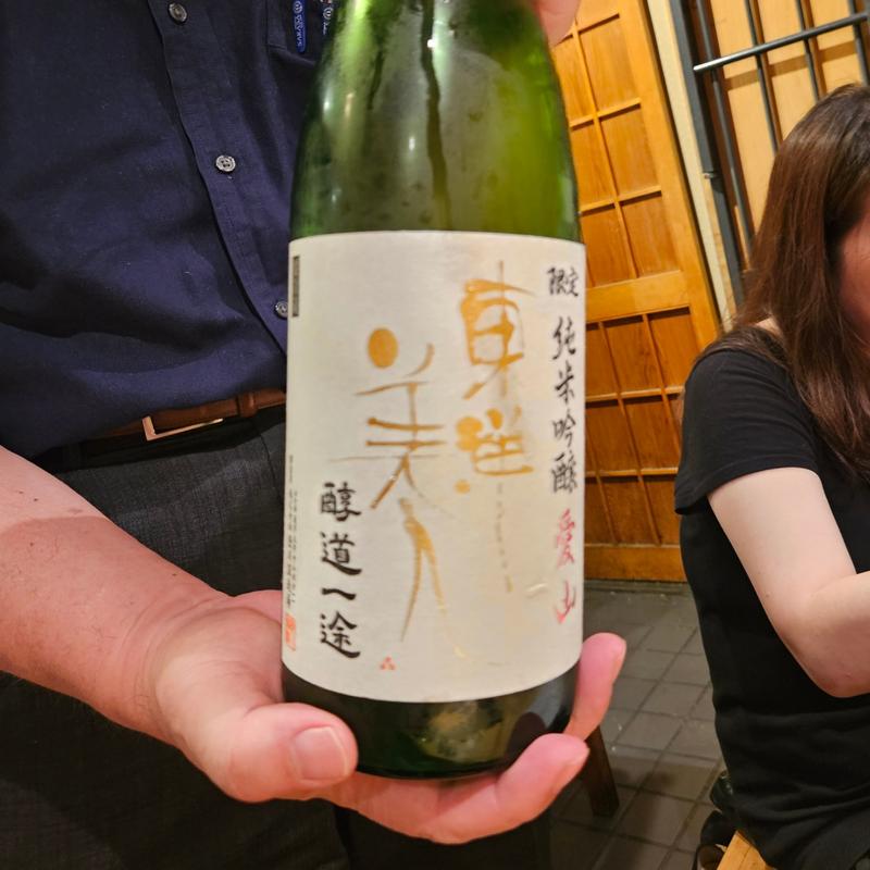 山形「ばくれん 超辛口大吟醸 出羽の里33」(居酒屋　純ちゃん )