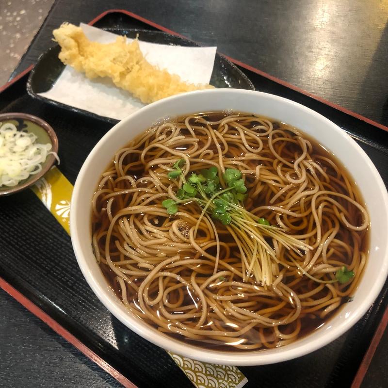 かけそば大　穴子天(味奈登庵 港南台店)