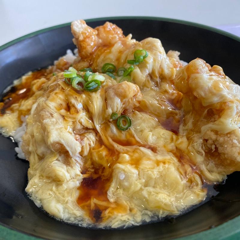 油淋鶏風かき玉丼(ビッグさんど)