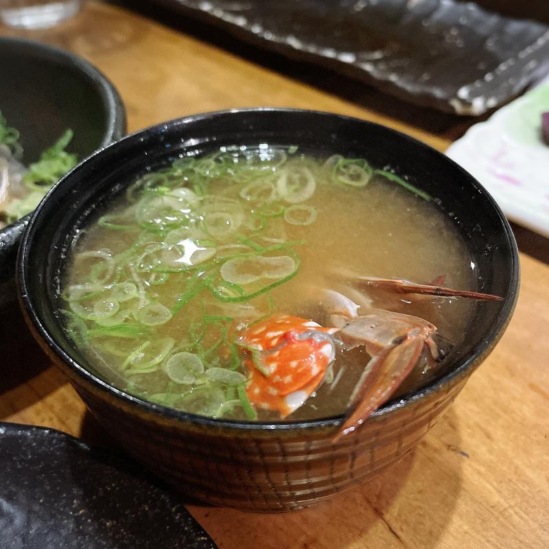 カニ汁(なかめのてっぺん 本店 )