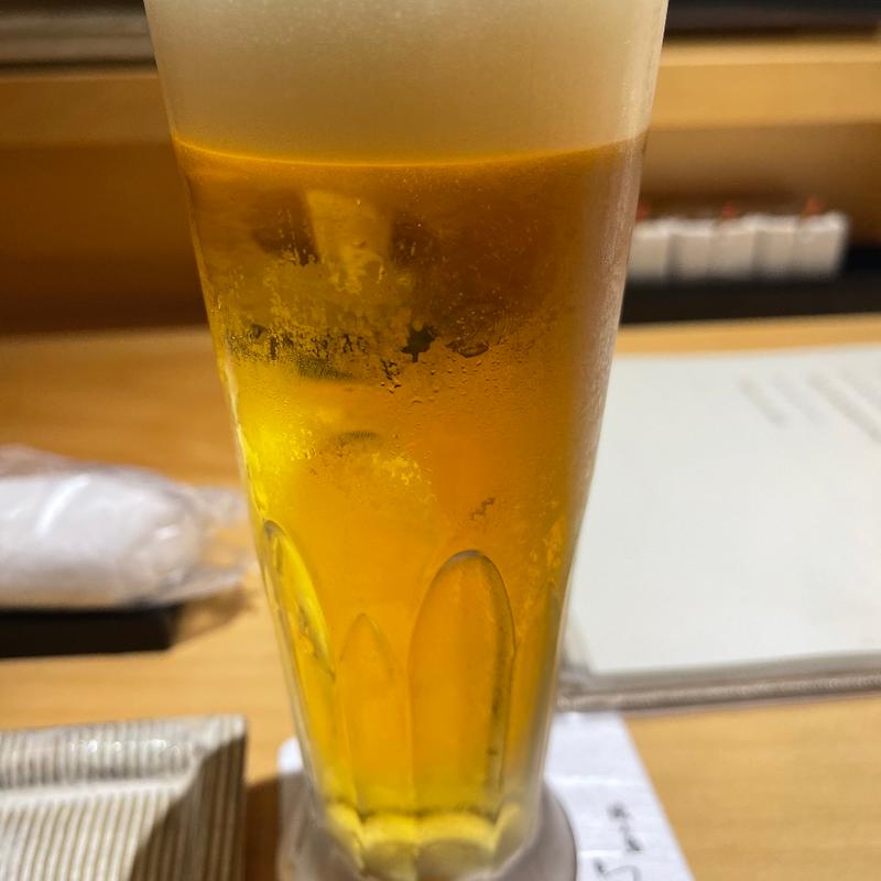 生ビール(焼き鳥 鳥抱月 （ヤキトリ トリホウゲツ）)