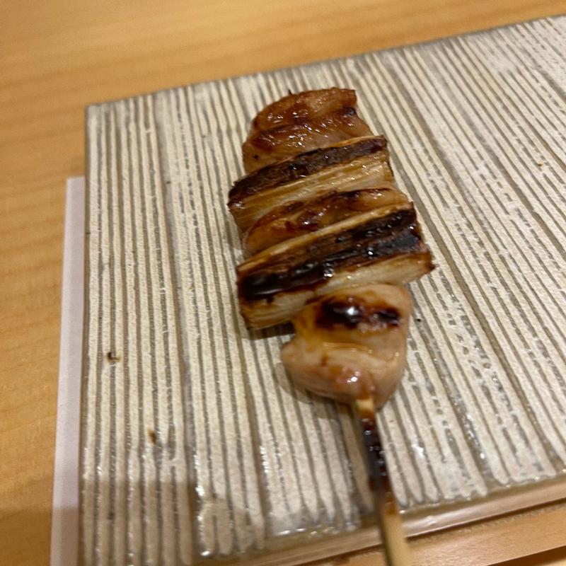 奥三河どり ねぎま(焼き鳥 鳥抱月 （ヤキトリ トリホウゲツ）)