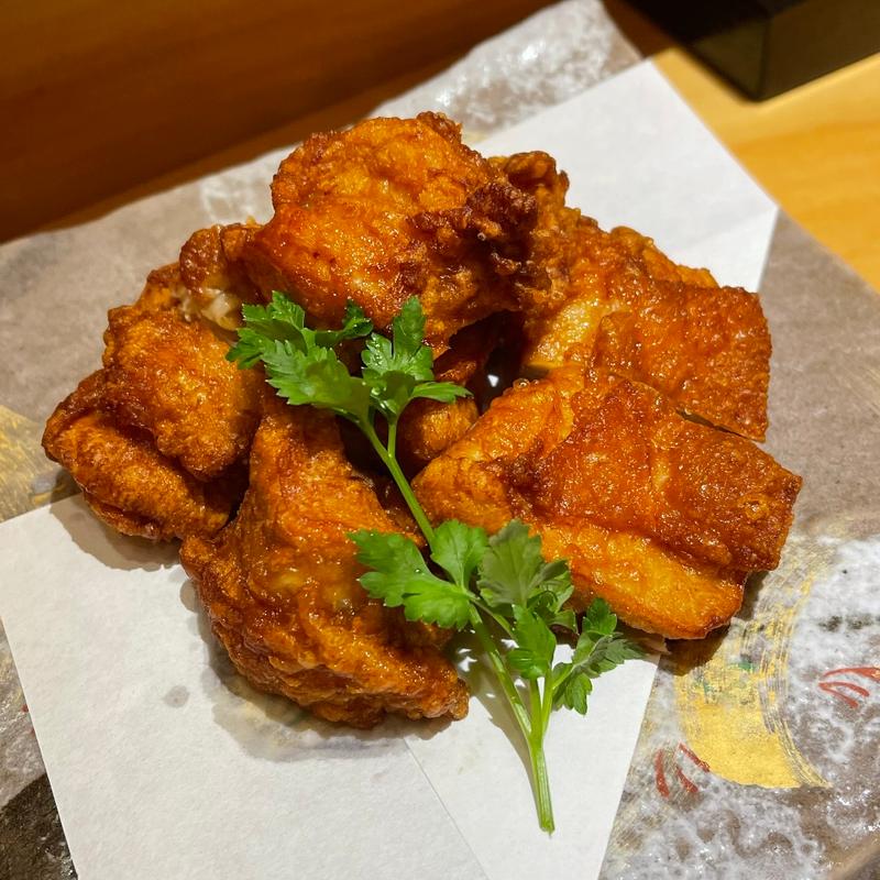 鶏の唐揚げ(焼き鳥 鳥抱月 （ヤキトリ トリホウゲツ）)