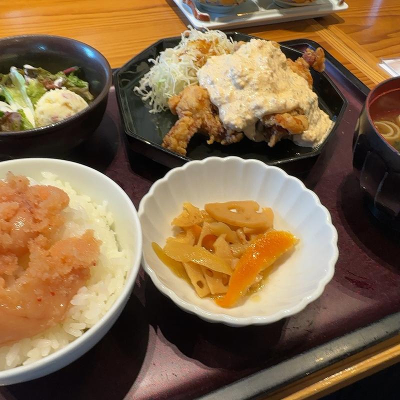 チキン南蛮定食(博多もつ鍋 やまや ekie広島店)