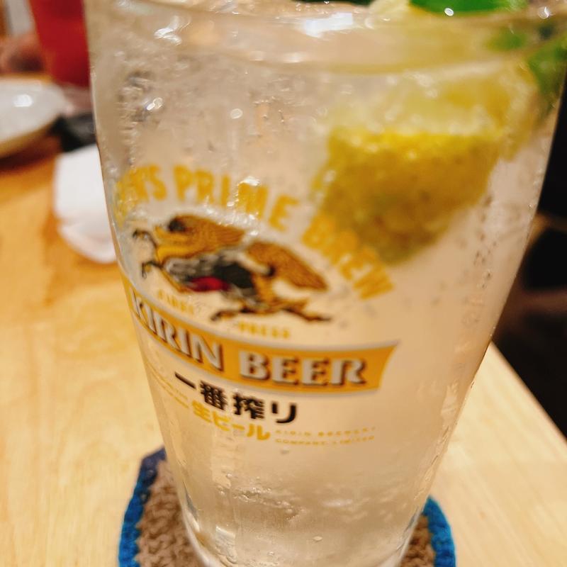 すだちサワー(安旨ちゃん おしどり)