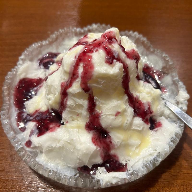 スノーアイス(精肉屋の餃子専門店 餃子食坊やまと小名浜店)