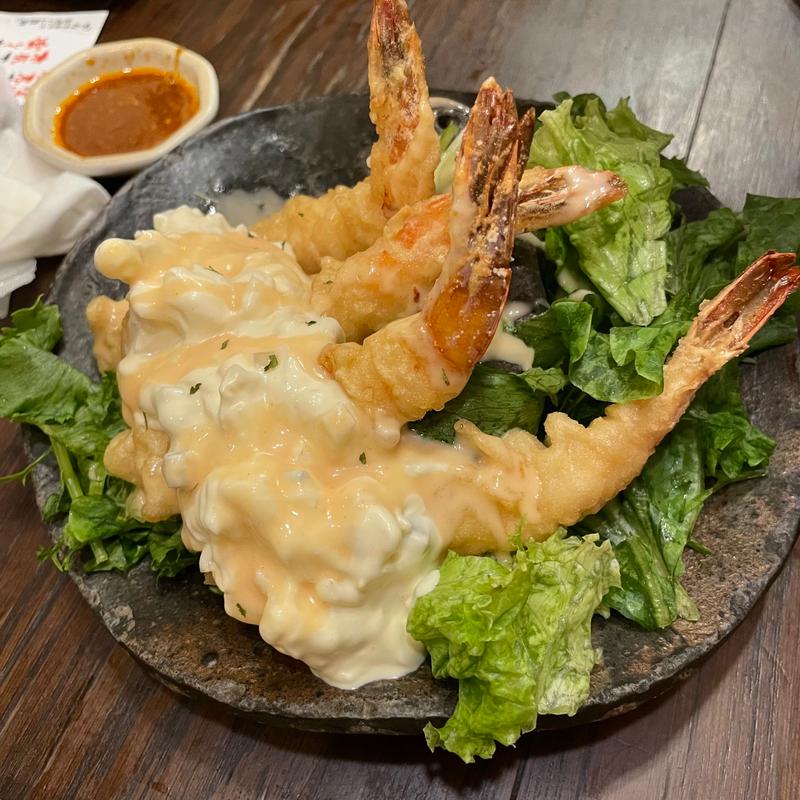 ぷりぷり海老のwマヨネーズ和え(契約農場直送 たんぽぽ 本町店 )