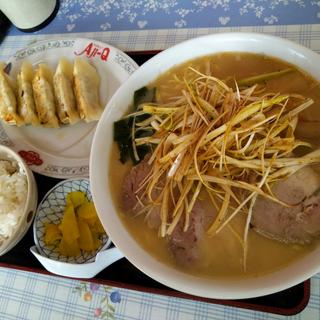 南蛮ラーメン大盛り　セット(Aji-Q 日詰店 （アジキュー）)