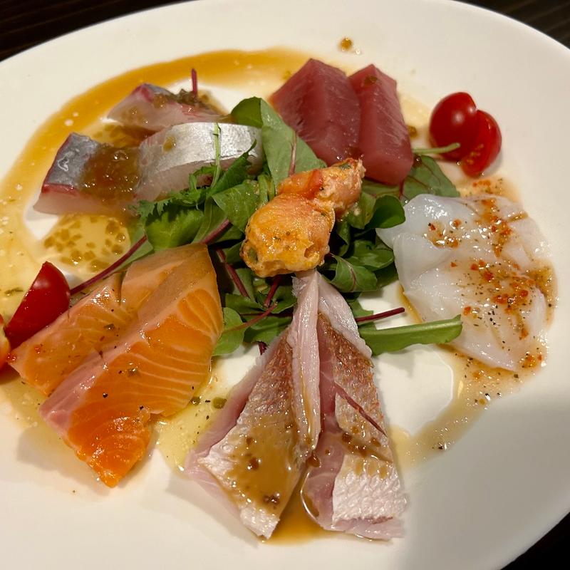 MIXカルパッチョ(中華へいぞう)