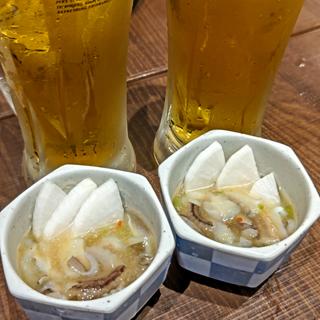 たこわさび(格安ビールと鉄鍋餃子 3・6・5酒場関内店)