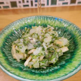 燻製イカとセロリのマリネ(串揚げとワイン はち2nd)