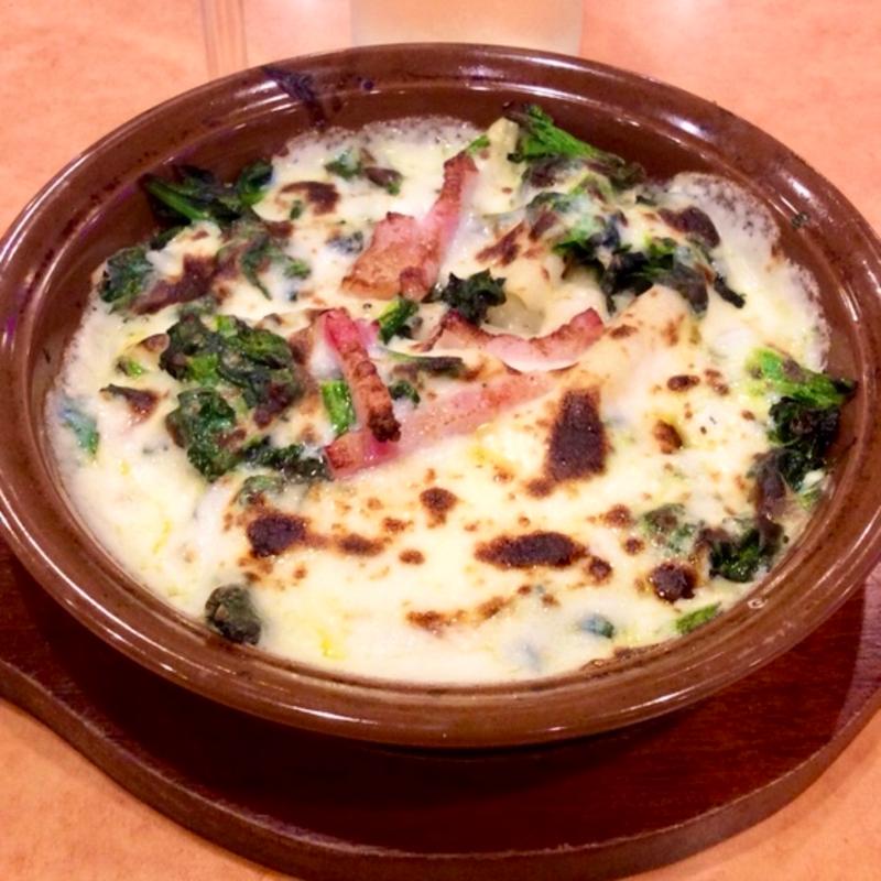 ほうれん草のグラタン(サイゼリヤ オアシス玉川駅前店)