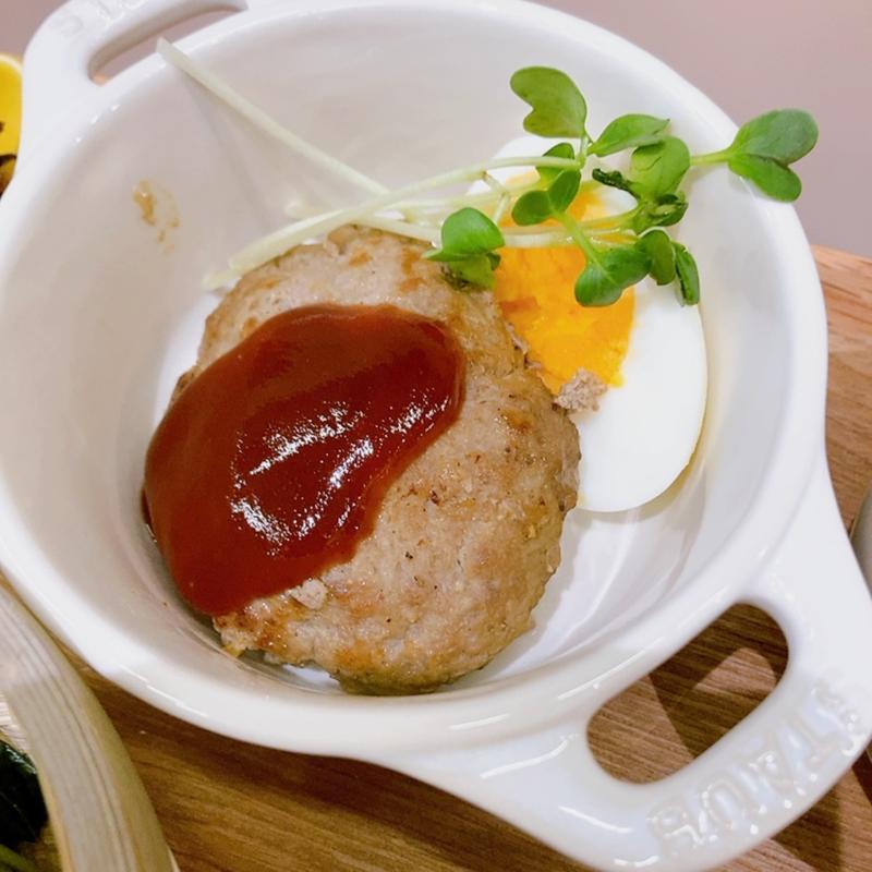 ハンバーグ（さとやまランチ）(Tabi Labo CAFE)