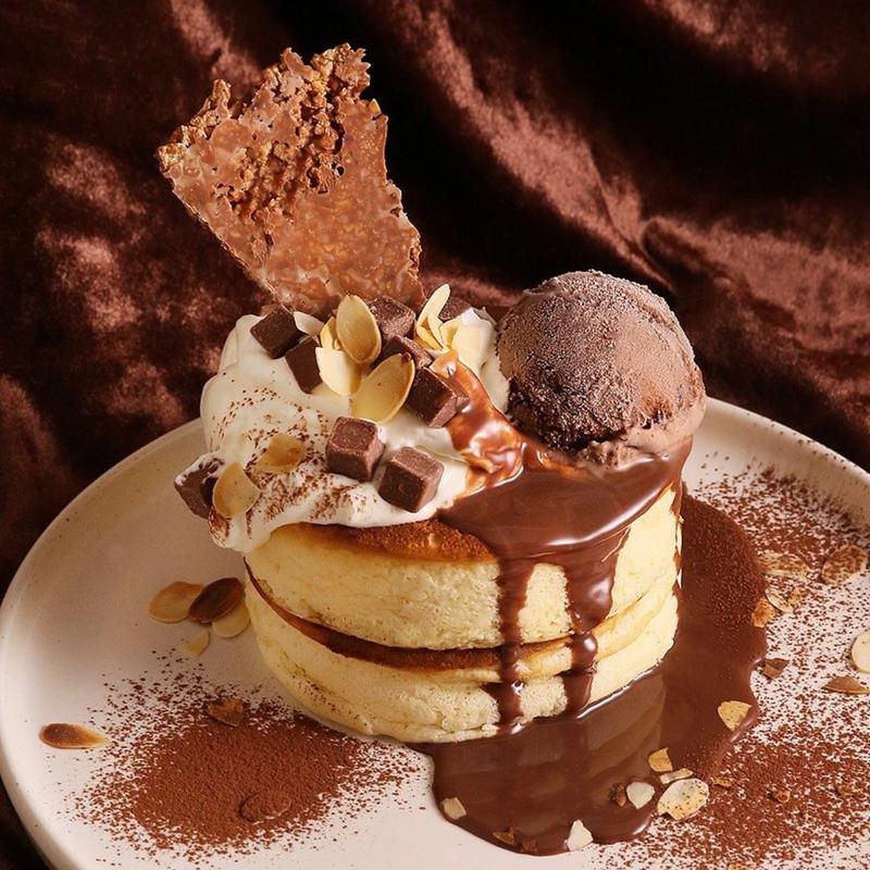 メルティチョコレートパンケーキ(MARFA CAFÉ)