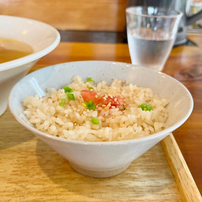 鯛ダシご飯(真鯛らぁめん　まちかど)