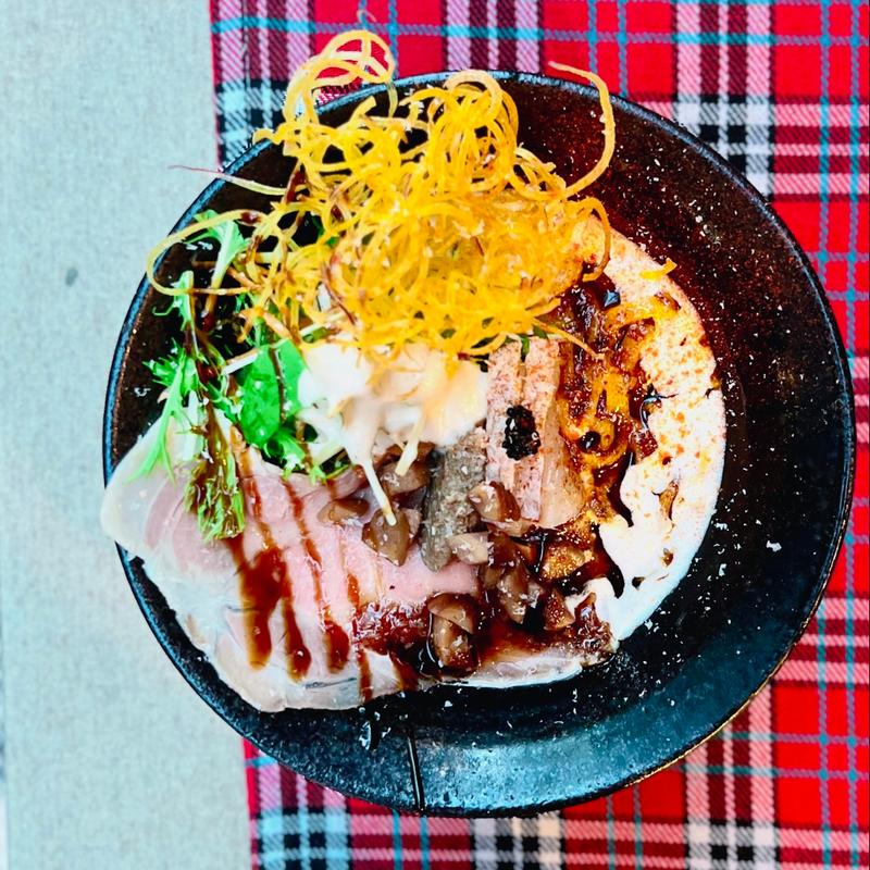 鯛とポルチーニ(鯛担麺専門店 抱きしめ鯛)