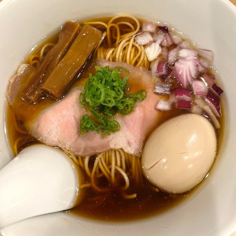 味玉煮干しそば(麺亭 しま田)