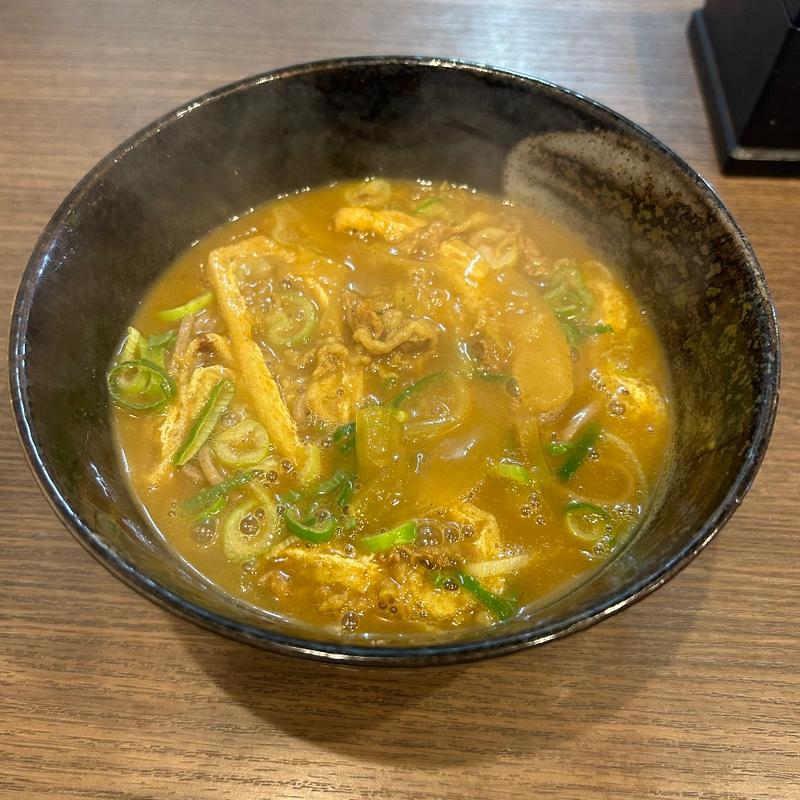 カレーそば(輝柳庵)