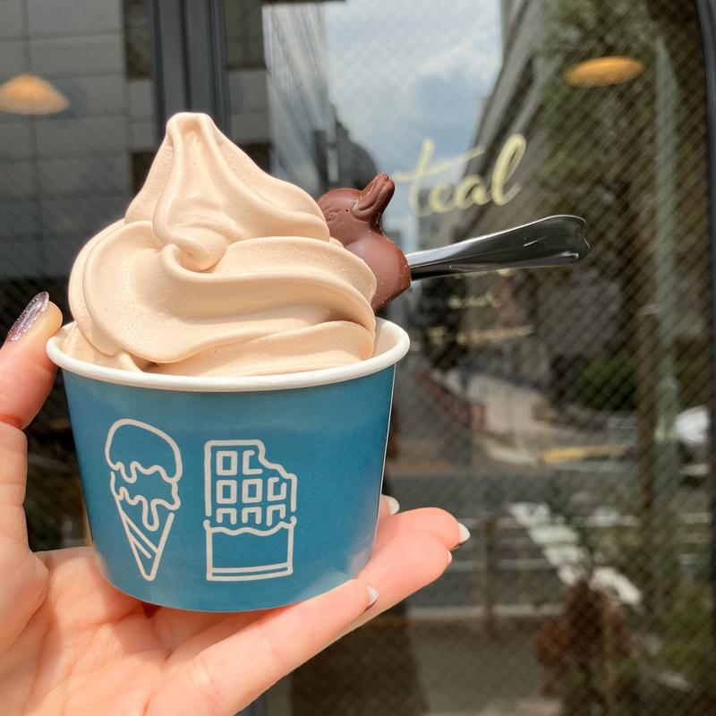 カカオミルクソフトクリーム(teal（ティール）)