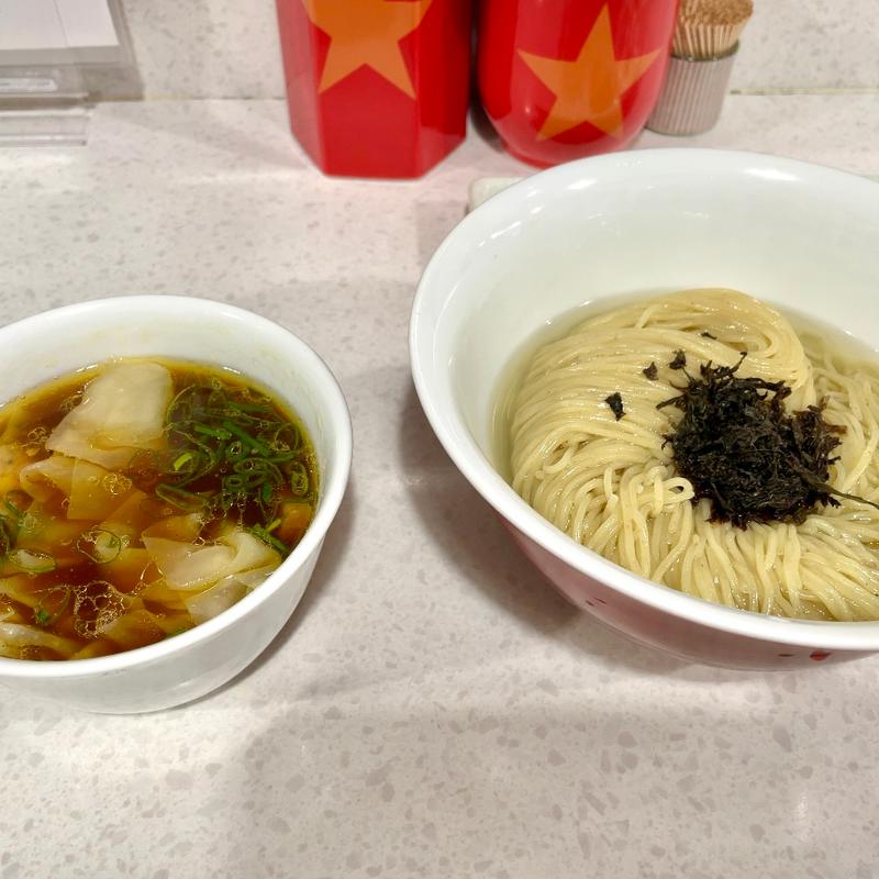 昆布水醤油つけ麺S(ラーメン星印 )