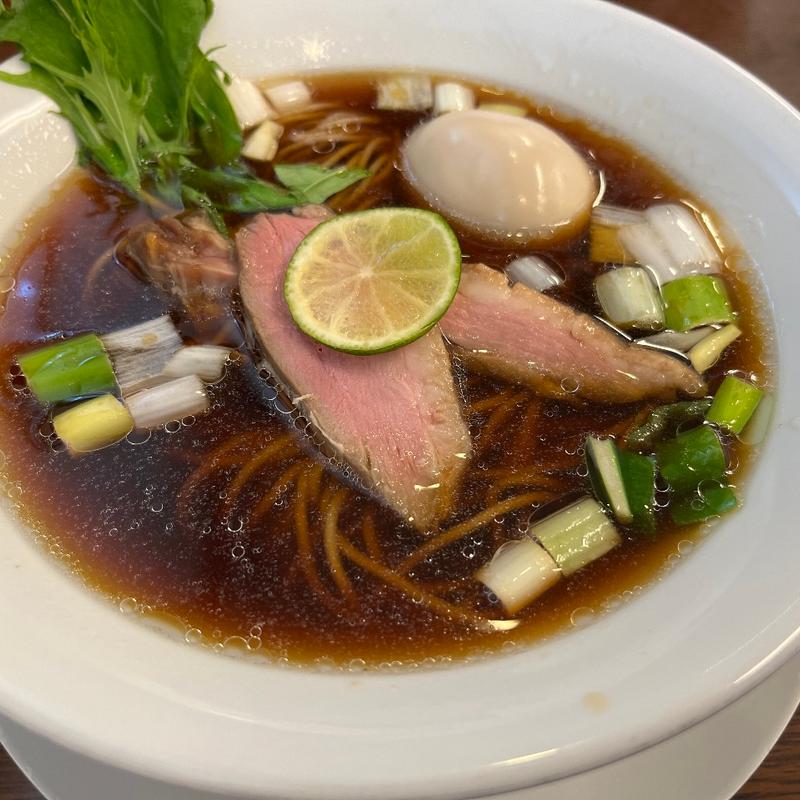 鴨出汁そば(麺麓menroku)