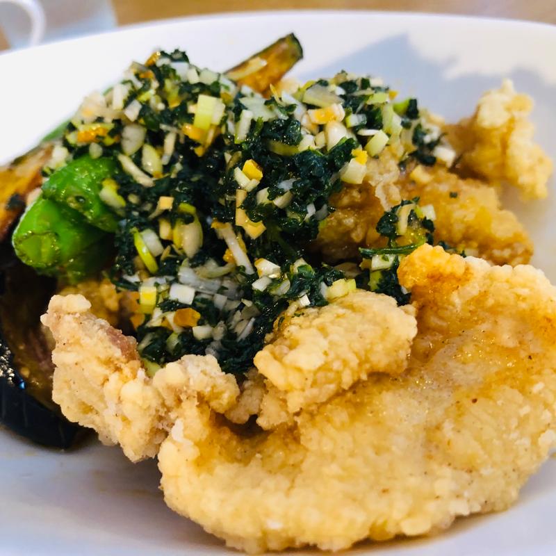 豚バラ唐揚げ香味醤油(家常菜 博朱)