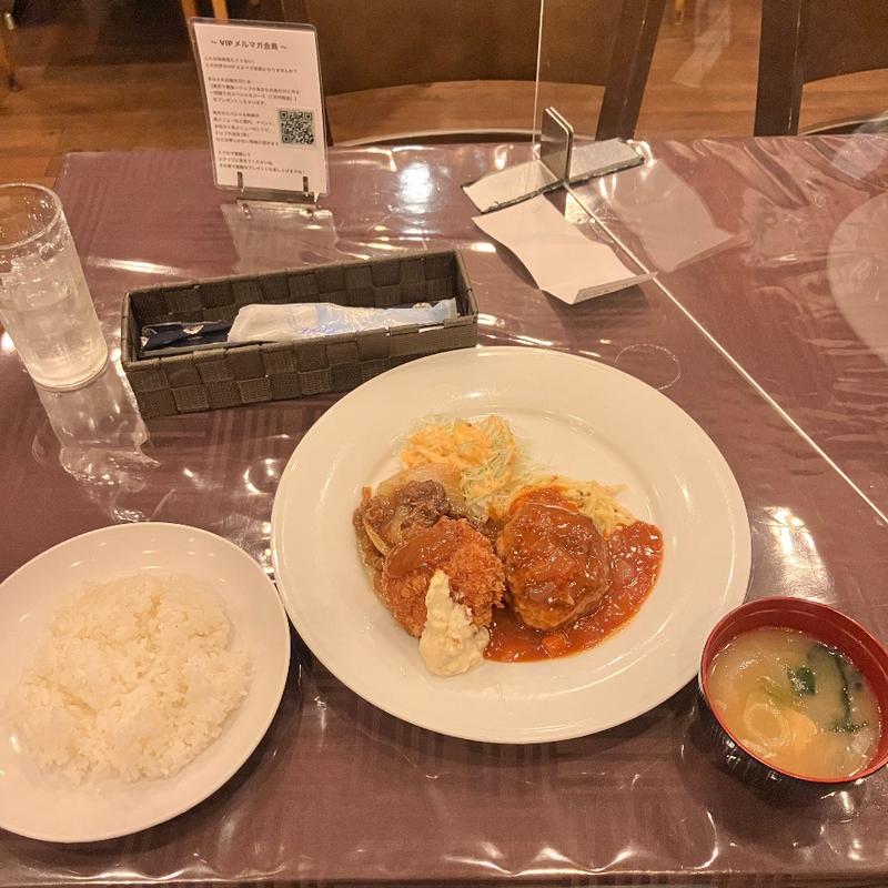 ミックスランチ(いわむら CHEZ DEUXIEME)