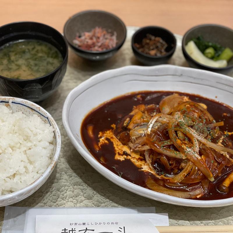 手ごね煮込みシチューバーグ(越玄一斗)