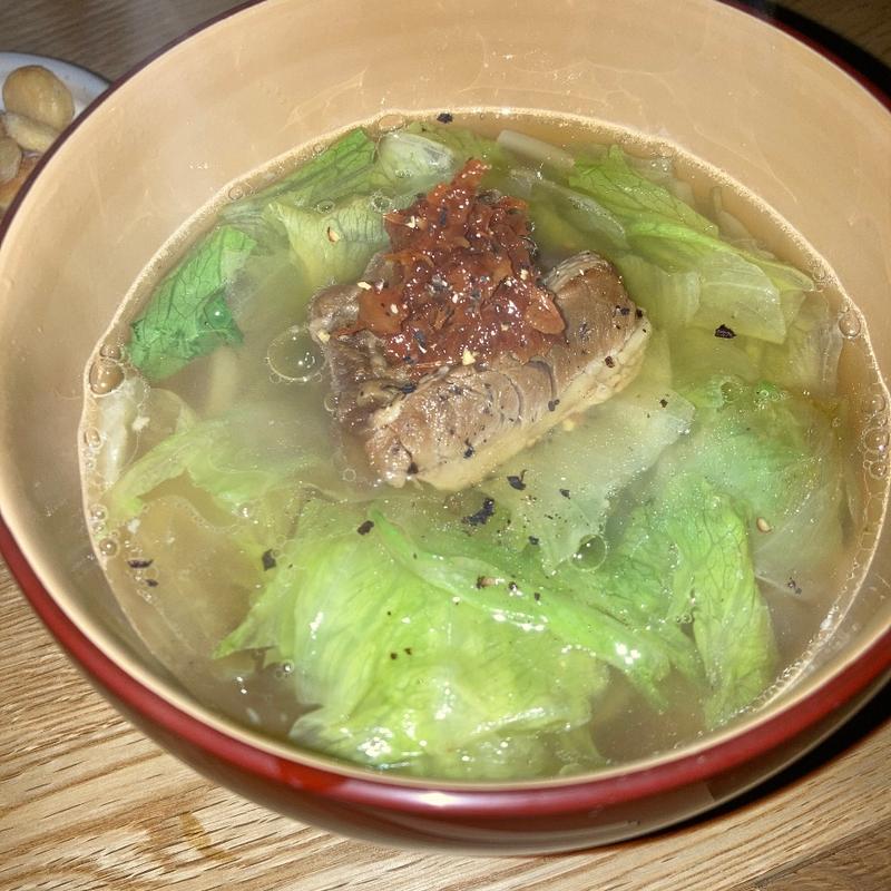 〆うどん(SOUPと酒 くれいの離れ)