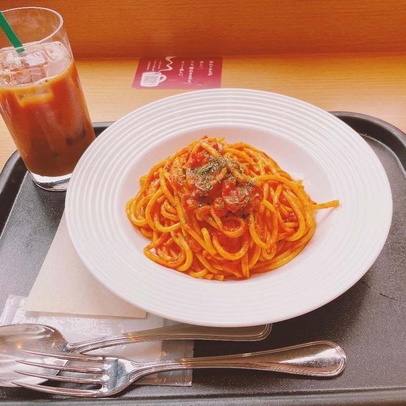 ナポリタンセット(カフェ・ベローチェ 淀屋橋店)