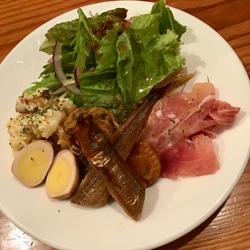 前菜盛り合わせ(ラクビア （RAKU BEER）)